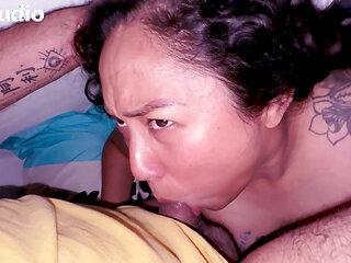 My Stepbrother Dany Gives Me a Hard Cock and He Cum in My Mouth