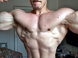 Truly Massive Alpha Muscle God With Giant Pecs