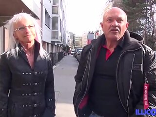 Maude, Slutty Cougar, Double Banged Inside Front Of Her Hubby