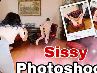 Mistress Training Zero Turns Hubby Into Sissy Slut For Photoshoot