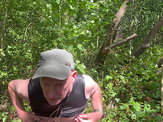 Hole and nips outdoors