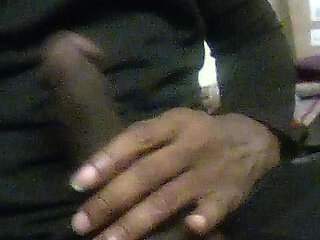 Worship this fat long Big Black Cock Meaty BBC