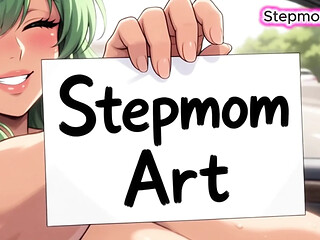 Stepmonster gives a nasty car sex lesson in bed