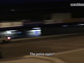 Czech Hunter - Cold Night Dicktraining Anti Smoking Student Sells His Straight Virgin Ass for Cash and Takes a Deep