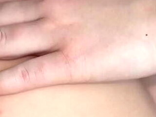 Homemade Threesome First Time: Busty Wife & Petite Teen 18yo in Passionate Bedroom Sex