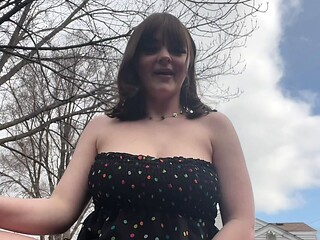 BBW White Chick Big Boobs Cam Play