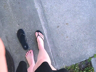 Submissive Dirty Foot Licking Apology