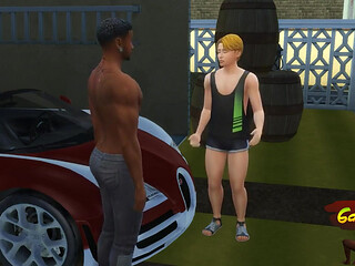 Feminization & Husband Becomes BBC's Whore