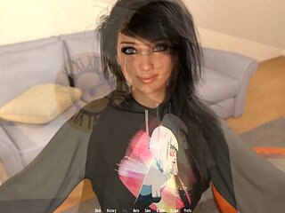 Get together and hook up in this wild visual novel adventure