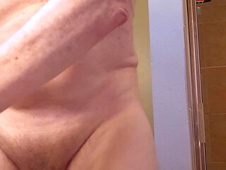 Tuesday Morning Shower and Dressing for the Voyeurs