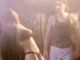 Natural Busty Rita Faltoyano Dances and Cums a DP on the Dance Floor