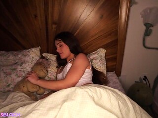Teen Brunette's Steamy POV Fuck with Big Black Cock