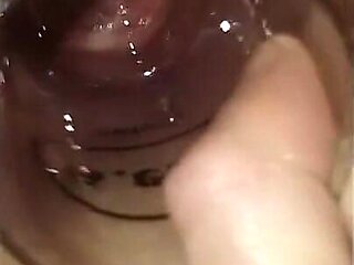 Glass in Ass