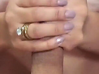 My Wife MILF Latina Wet Friend Rides Me After Shower and Shows Her Juicy Ass Covered in Cum