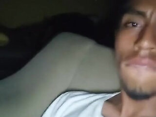 Masturbation in Porch