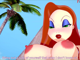 being fucked by Jessica Rabbit hot milf