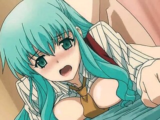 Anime Beauty Loves Using Her Big Tits for Paizuri and Takes Cum on Her Face