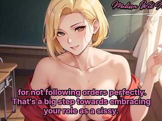 Answer this fucking test and see if you'_re a sissy (FEMINIZATION ROLEPLAY - AI GENERATED)
