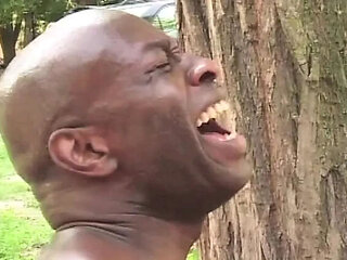 Black Farmer Fucks Farmer's Daughter in Italian Countryside - Blowjob, Facial, Outdoor Sex