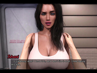 Stranded in Space - Big Boobs Ebony MILF Has Feelings for Me