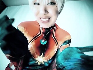 MILF CAPTAIN MARVEL BANGS PETER PARKER POV - Little Puck -