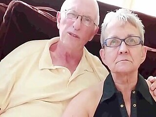 Horny Amateur Granny Cuckolds Her Husband With A Young Stud