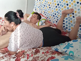 Sucking Lying Down