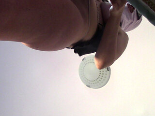 Sexy wife doing housework naked. Brunette, hairy pussy, big ass, big tits.
