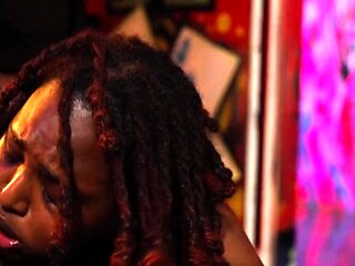 Big Booty Ebony Slut Fucks Her Landlord