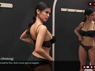 Whispers of Desire: the Sexy Beautiful Wife in the Clothing Store - Episode 3