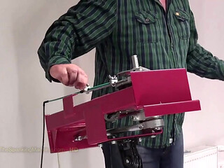 Miela Spanking Machine - Bare Back Whipping