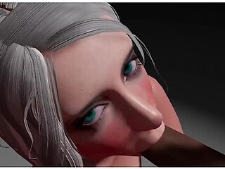 Whitebunny Gives Good Blowjob