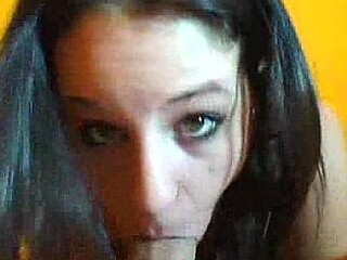 Brickhouse Brunette takes a POV fuck and loves every inch