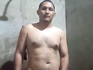 Jerking off in the Bathroom