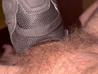 Having fun with my boot!