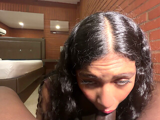 Horny teen grinds her ass on my cock and makes it hard I fuck her hard