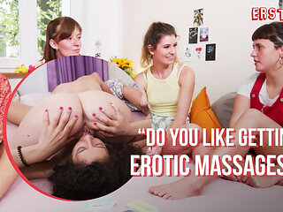 Ersties - Sexy Card Game Leads To Hot Lesbian Group Sex