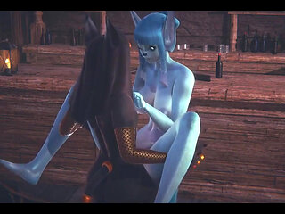 Furry Hentai Pokemon - Glaceon Hardsex with Anubis the Dog - Japanese Asian Manga Anime Film Game Porn