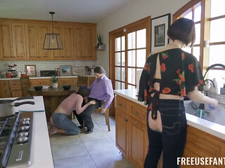 Stepmom and Stepdaughter Jessica Ryan and Angeline Red Share Every Inch of Jack Vegas Together