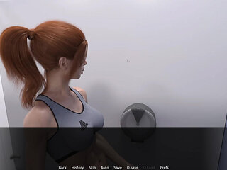 Shemale Big Cock Toilet Glory Hole Blowjob