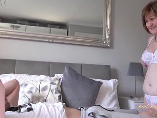 Chris Cobalt And Kugar Lush In Horny Mature Landlady Mrs. Kugar Catches Her Tenant In Her Panty Drawer