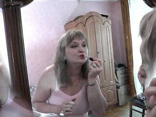 MILF. Solo for friends. Sexy mature fingers wet pussy, cum and has strong orgasm. Handjob Squirt Squirting. Big natural tits Ass