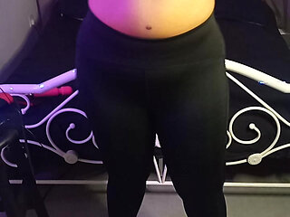 Drooling After Seeing the Neighbor's Stepsister Working Out