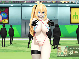 mmd r18 Massara Blue Jeans sexy bitch want to fuck hard cheat queen cosplay resident evil ninja ahegao 3d hentai