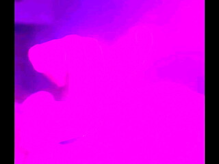 SeXXXy Soloboy In Pink Light Shows Off A Huge Cock: Just for You