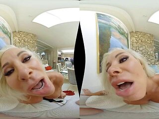 Hot milf: Blowjob, Doggy  Cowgirl VR Porn