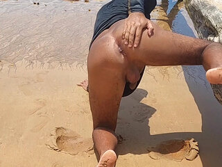 Ladysilva naked on the beach I really want to hot on the beach