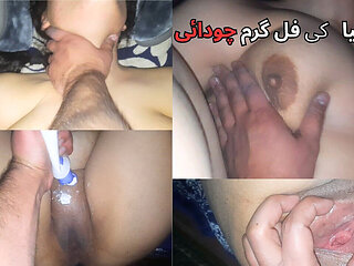 Fucking My Hot Step Stepsister Dry Tight Pussy with Mosturizer Lotion