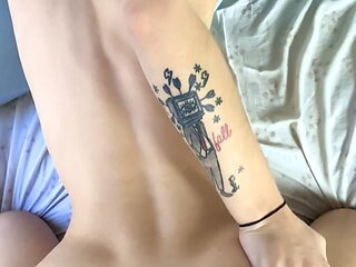 Tight ass brunette amateur Angel Hott