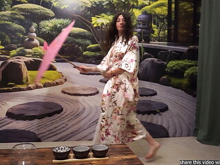 HOT Night with a stunning Japanese GEISHAElivalove